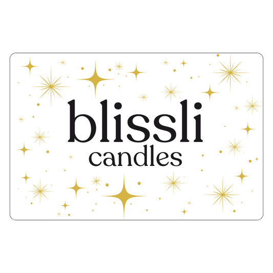 blissli candle gift voucher