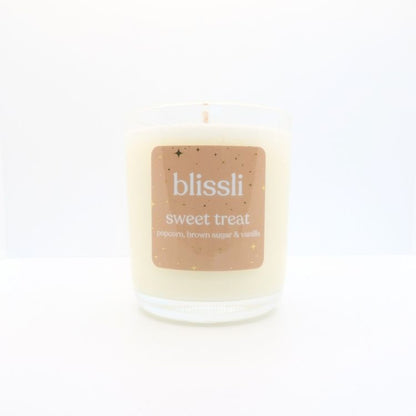 sweet treat – buttery popcorn & brown sugar 220g soy candle